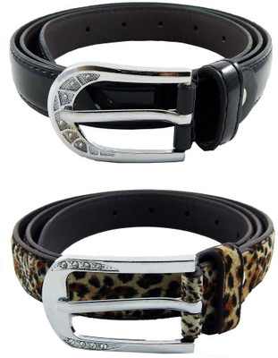 

Els Women Formal, Casual Black, Multicolor Synthetic Belt