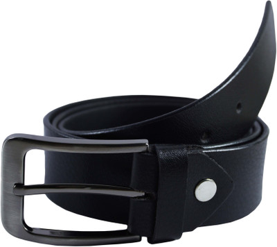 

Global Leather Boys Formal, Casual, Party, Evening Black Genuine Leather Belt