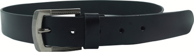 

Burdy Men Formal Black Genuine Leather Belt
