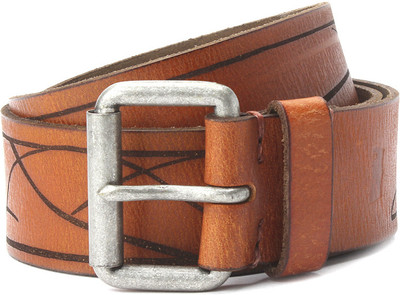 

Levi's Men Tan Metal Belt