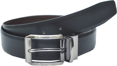 

Brounplus Boys Evening, Formal, Party Black Genuine Leather Reversible Belt, Black;brown