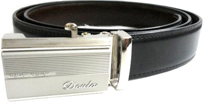 

Mode Boys Casual, Formal Black Genuine Leather Belt, Black-163