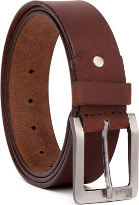 

U+N Men Formal Brown Genuine Leather Belt