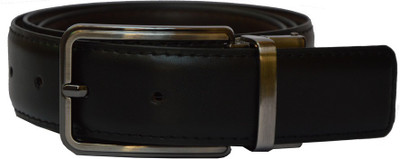 

Dennison Men Evening, Formal Black, Brown Genuine Leather Reversible Belt