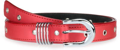 

Allura Women Evening/Party, Casual, Semi-formal Red Synthetic Belt