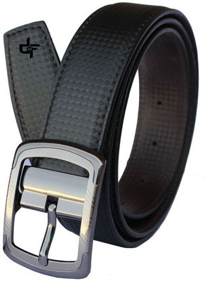 

OODI Men Black Genuine Leather Belt