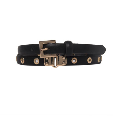 Vero Moda Women Black Artificial Leather Belt