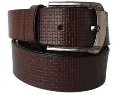 

Klaska Men Formal Brown Genuine Leather Belt