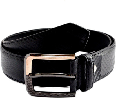 

Brounplus Boys Casual Black Artificial Leather Belt