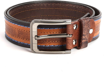 

WildHorn Men Casual Brown Genuine Leather Belt