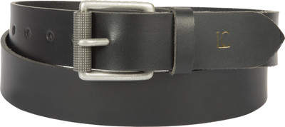 

Leder Concepts Men Formal Black Genuine Leather Belt