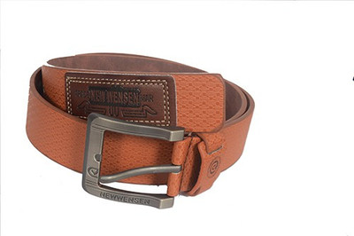 

Aam Shopping Men Casual Brown Genuine Leather Belt