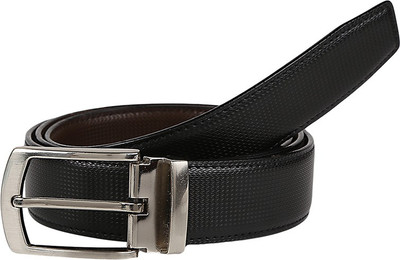 

Allura Men Formal Black, Brown Genuine Leather Reversible Belt