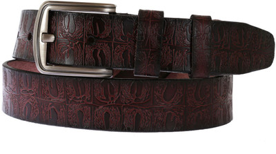 

Schmick Men Casual Brown Genuine Leather Belt