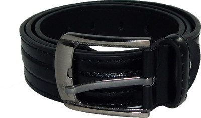 

Els Men Casual, Formal Black Artificial Leather, Synthetic Belt