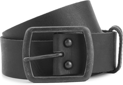 

Superdry Men Black Metal Belt