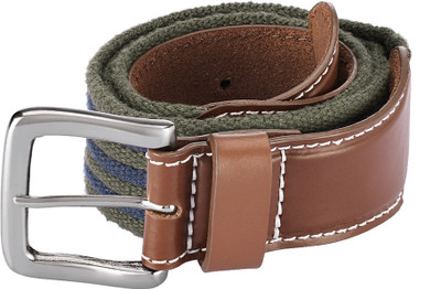 

Parx Men Green Fabric Belt