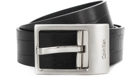 

Calvin Klein Men Black Genuine Leather Reversible Belt