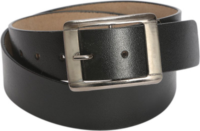 

Viva Men Formal Black Genuine Leather Belt, Black – 005