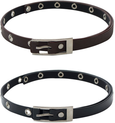 

Skyways Women Casual Black, Brown Artificial Leather Belt