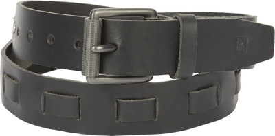

Leder Concepts Men Formal Black Genuine Leather Belt