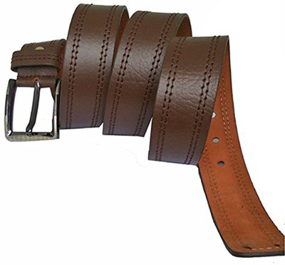 

WSD Men Formal Brown Artificial Leather Belt