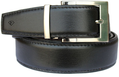 

Fashius Men Black Artificial Leather Belt, Black-01