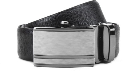 

Swiss Design Men Black, Brown Genuine Leather Reversible Belt
