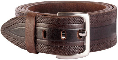 

XCCESS Men Brown Genuine Leather Belt