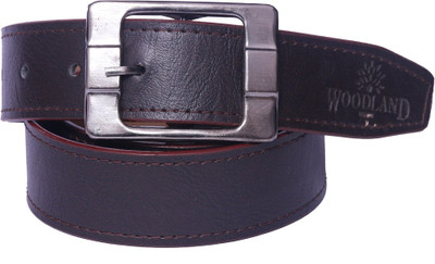 OODI Men Black Artificial Leather Belt