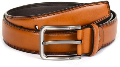 

Buckle Up Men Formal Tan Artificial Leather Belt