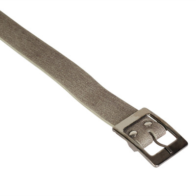 

Peter John Leather's Men Grey Artificial Leather Belt
