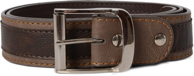 

Baggit Women Casual Brown Synthetic Belt, Smoke
