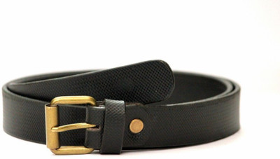 

Tops Men Formal Black Genuine Leather Belt