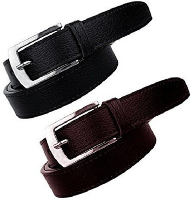 

Lapaya-Mody Boys Black, Brown Genuine Leather Belt