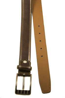 

Park Avenue Men Brown Genuine Leather Belt