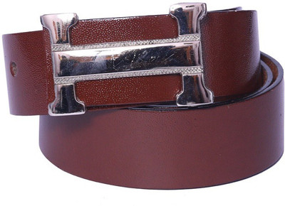 

OODI Men Brown Artificial Leather Belt