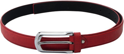 

Royal County Of Berkshire Polo Club Women Casual Red Texas Leatherite Belt, Red-05