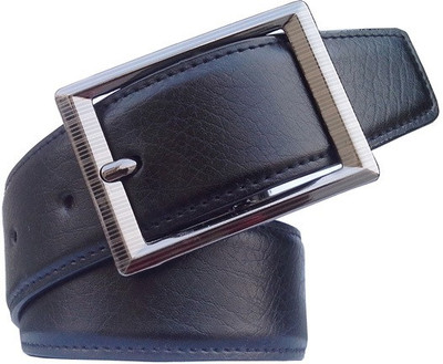 

WSD Men Formal Black Synthetic Belt