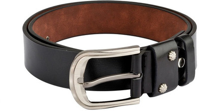 

Swiss Design Men Casual Black Genuine Leather Belt
