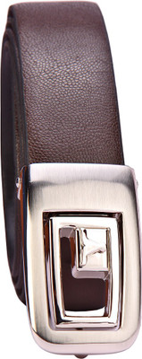 

Bulchee Men Black, Brown Genuine Leather Belt