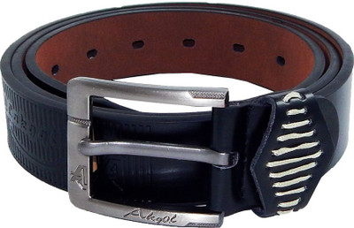 

Els Men Black Synthetic Belt, Black-63