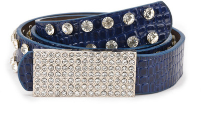 

Tiekart Women Casual Blue Synthetic Belt
