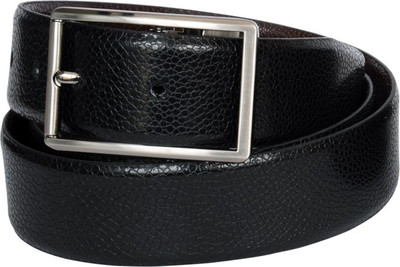 

The Brandstand Men Casual Black, Brown Genuine Leather Reversible Belt, Blkbrn