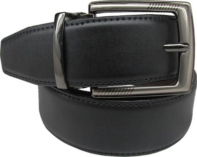 

Comfort Zone Men Black Genuine Leather Belt