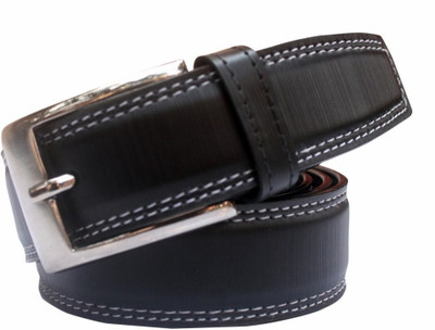 

Bacchus Men Formal Black Artificial Leather Belt