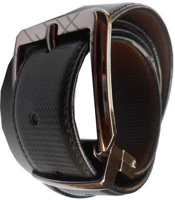

AmahapGlamourDaze Men Formal Black Synthetic Belt