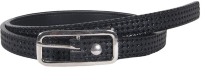 

Snoby Women Casual Black Artificial Leather Belt, Black3