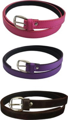 

Nagar Enterprises Women Casual Multicolor Artificial Leather, Fabric Belt, Multicolor-927