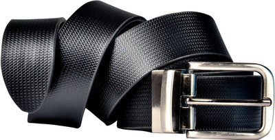 

Saugat Traders Men Formal, Casual, Evening, Party Black Genuine Leather Belt